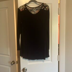 Navy and Floral Tunic